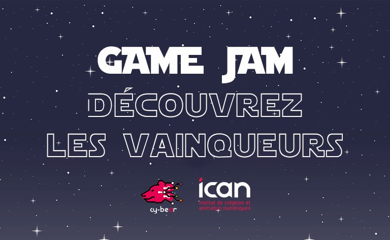 Visuel Game Jam vainqueurs Visuel actualité Game Jam vainqueurs