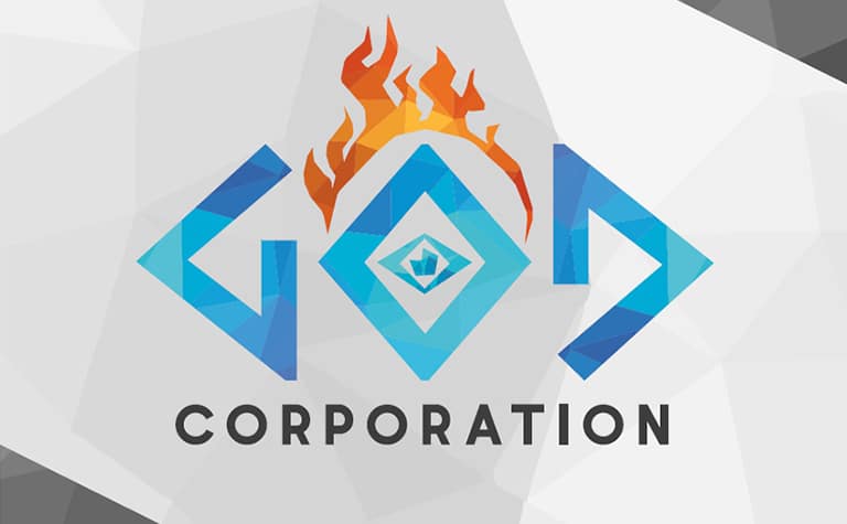 Visuel god corporation Game Design ICAN